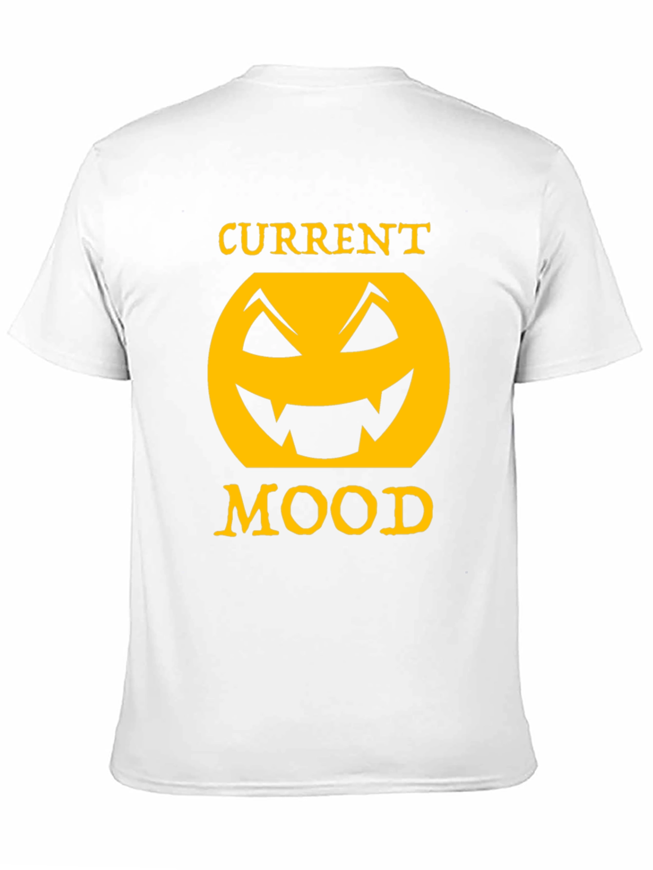 Current Mood Halloween Pumpkin Face T-Shirt