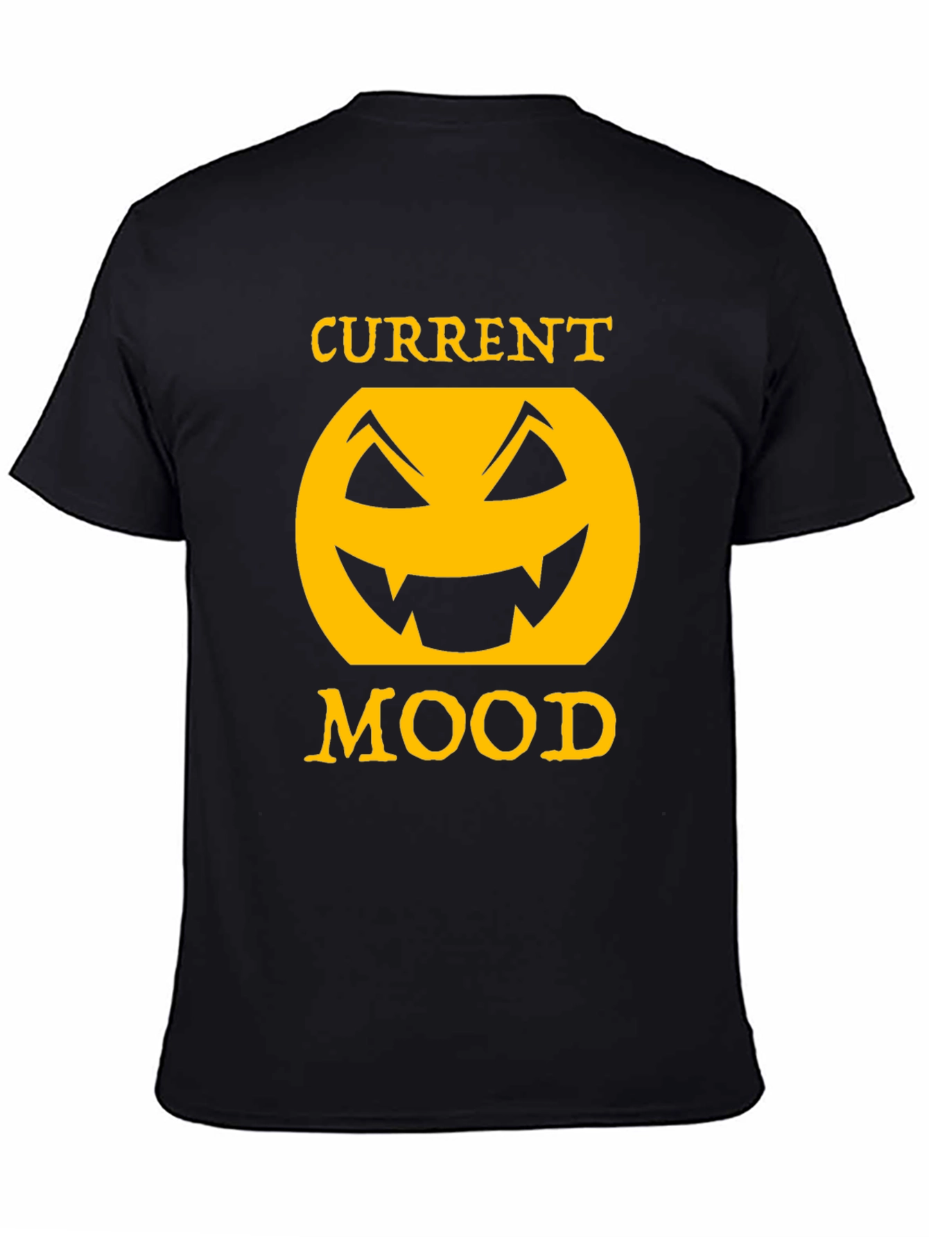 Current Mood Halloween Pumpkin Face T-Shirt