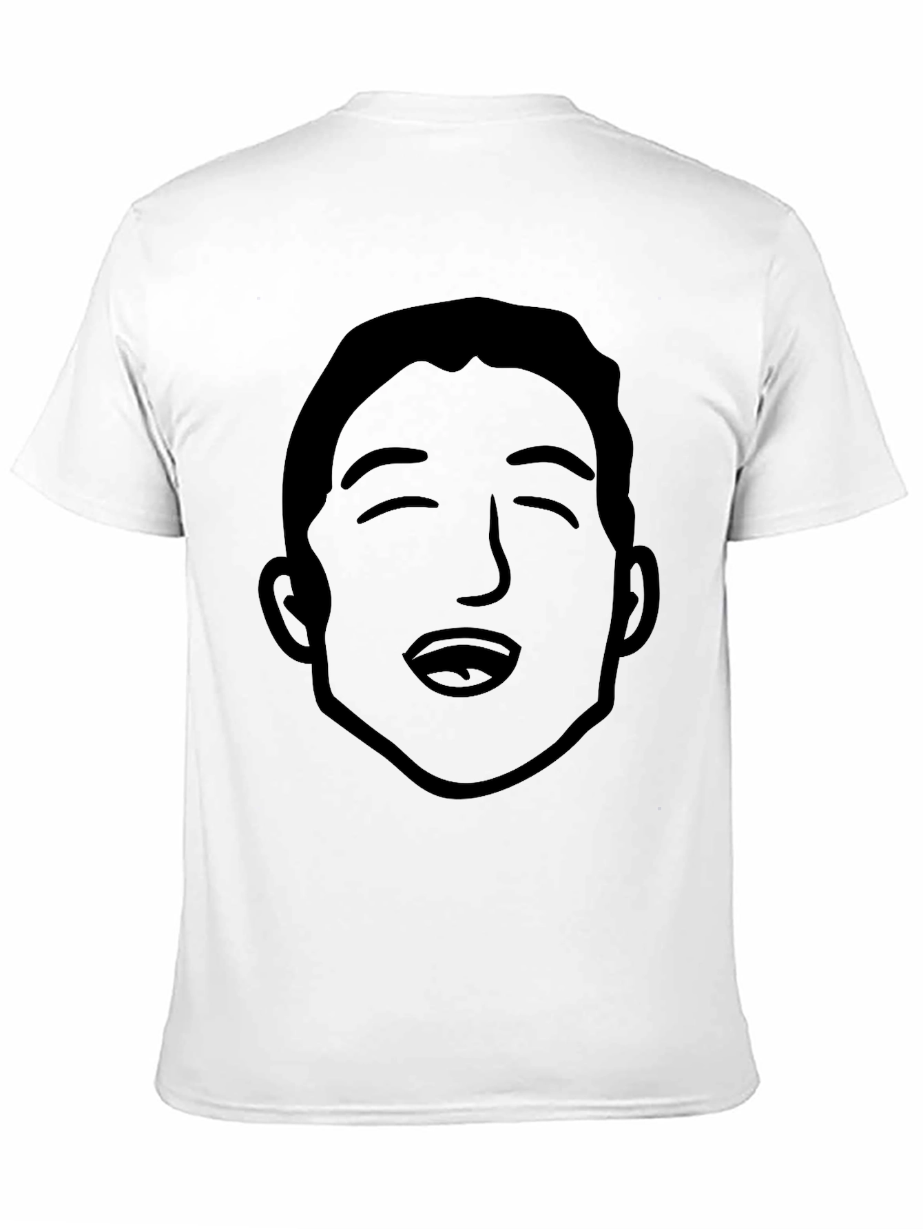 Funny Face Graphic Tee - Black