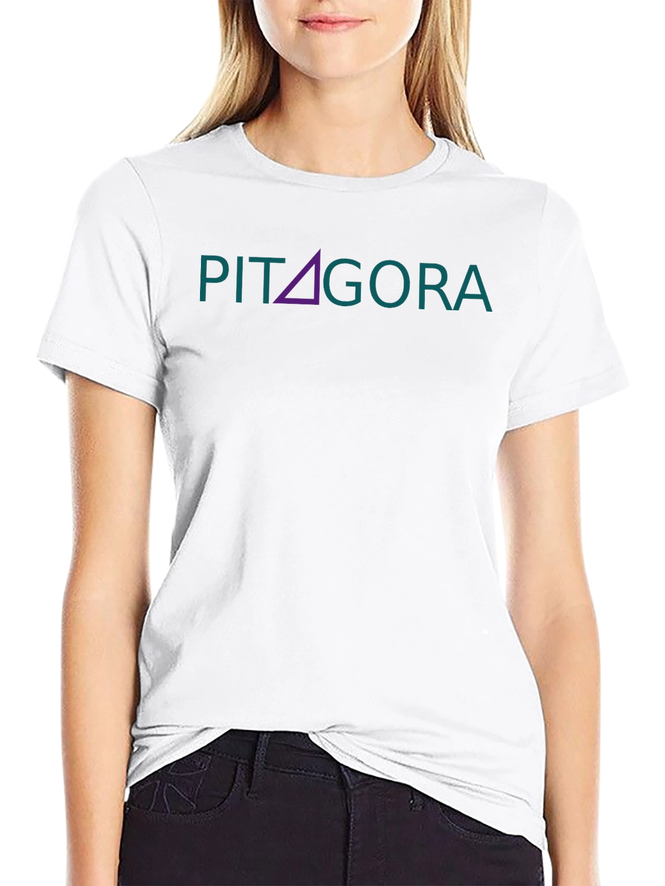 Pythagoras T-Shirt - Triangle Design