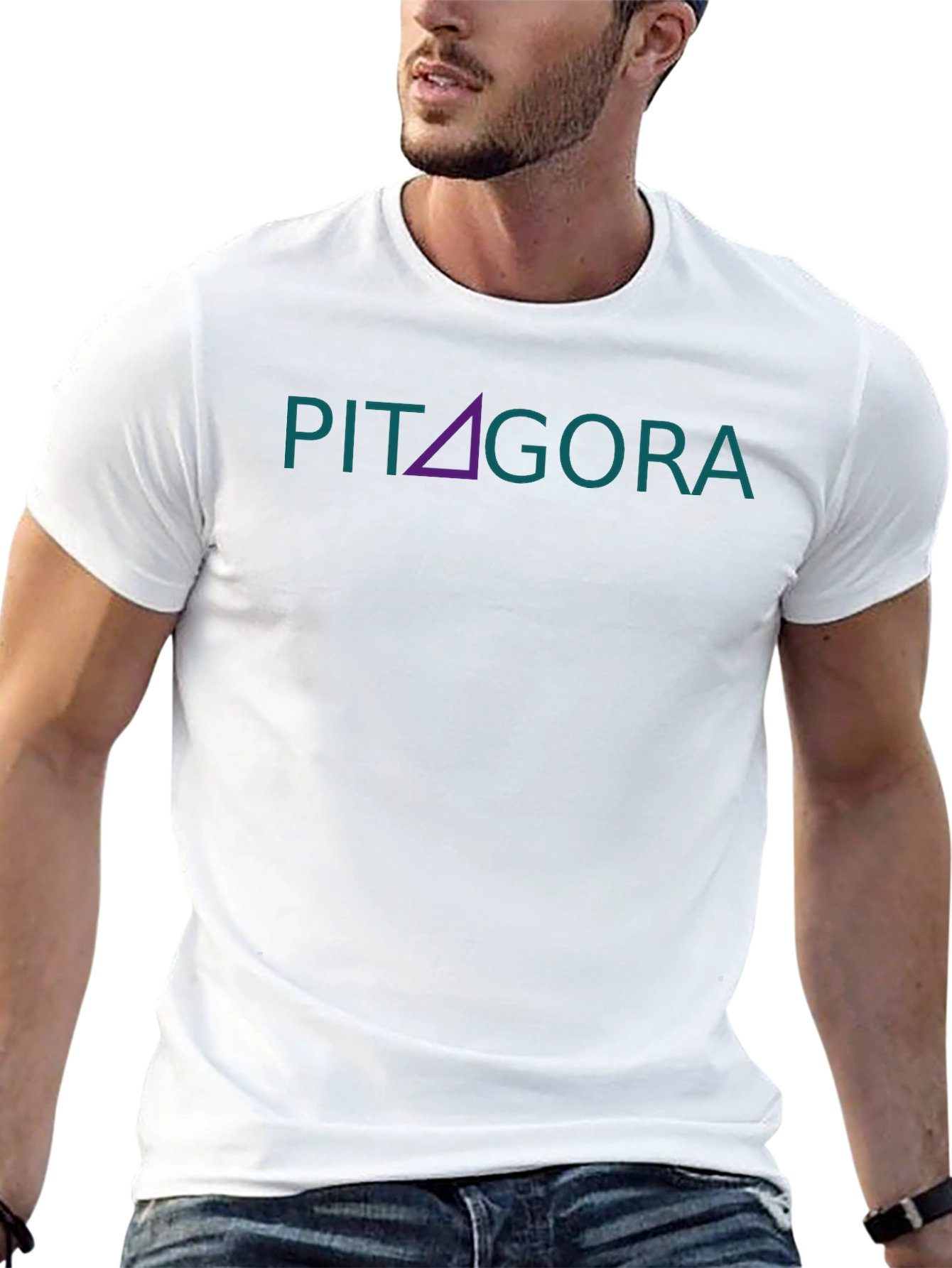 Pythagoras T-Shirt - Triangle Design
