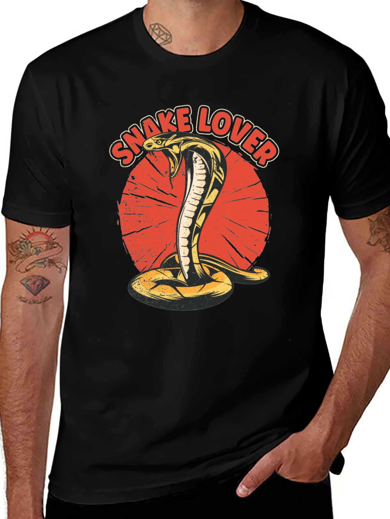 Snake Lover Graphic T-Shirt