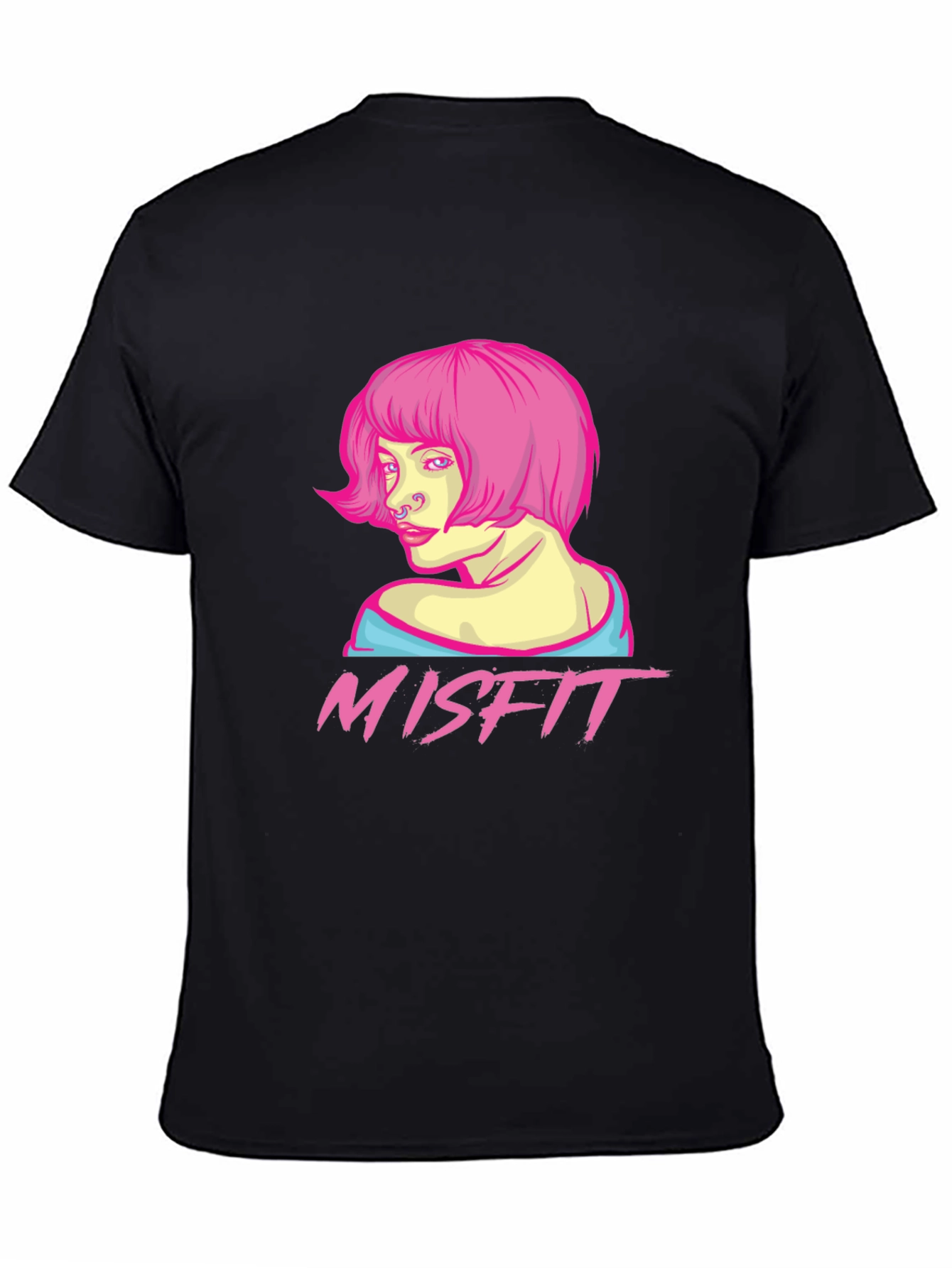Misfit Graphic Tee - Punk Girl Style