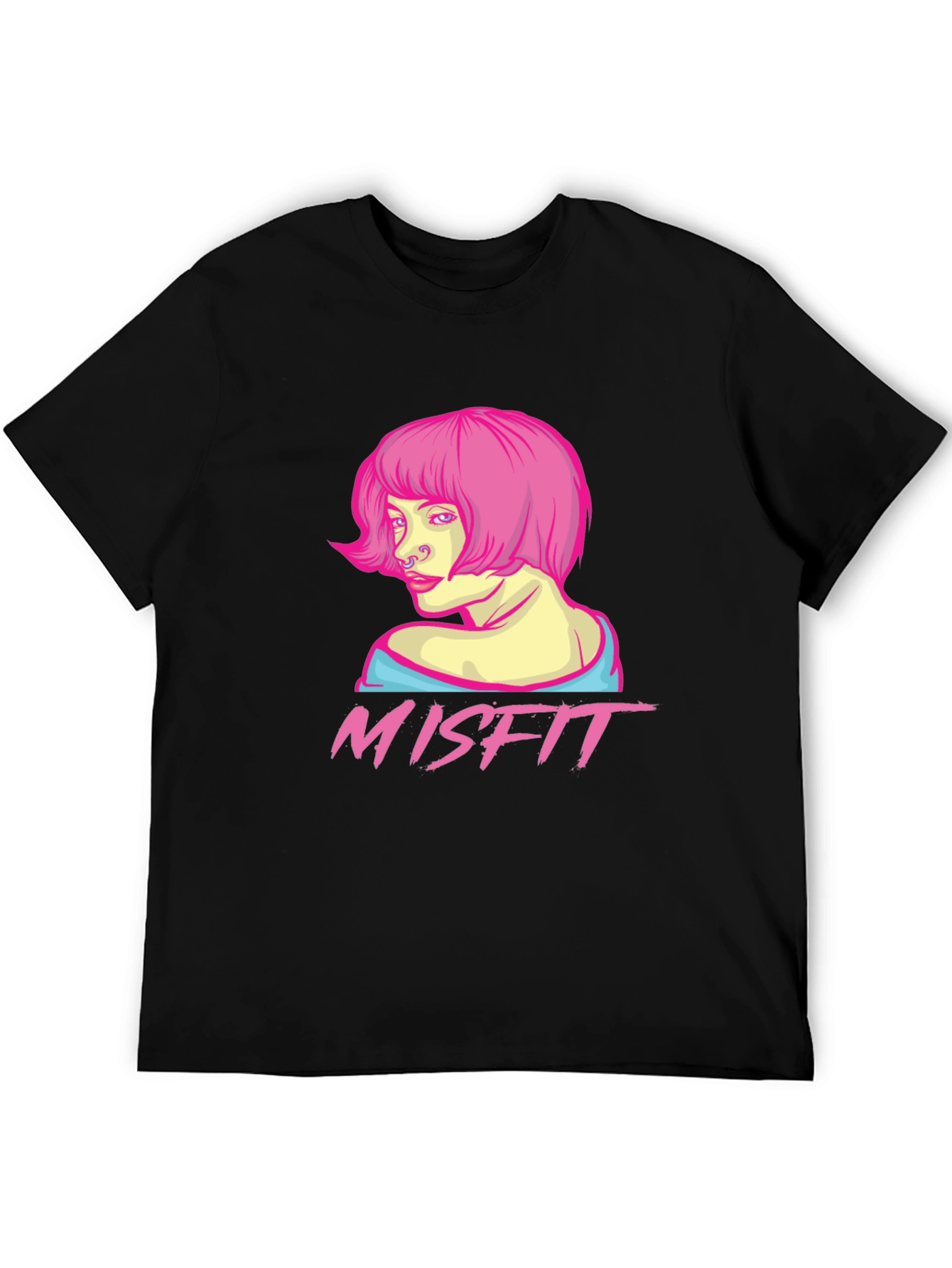 Misfit Graphic Tee - Punk Girl Style