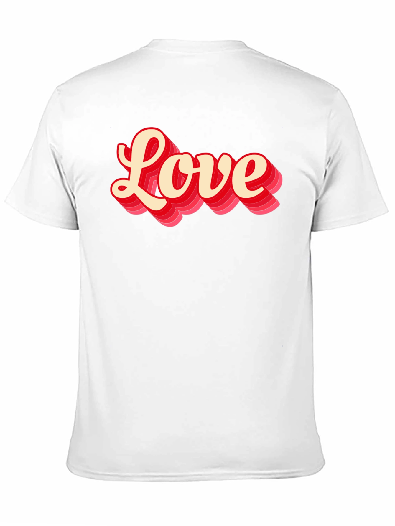 Love Graphic T-Shirt - Retro Style