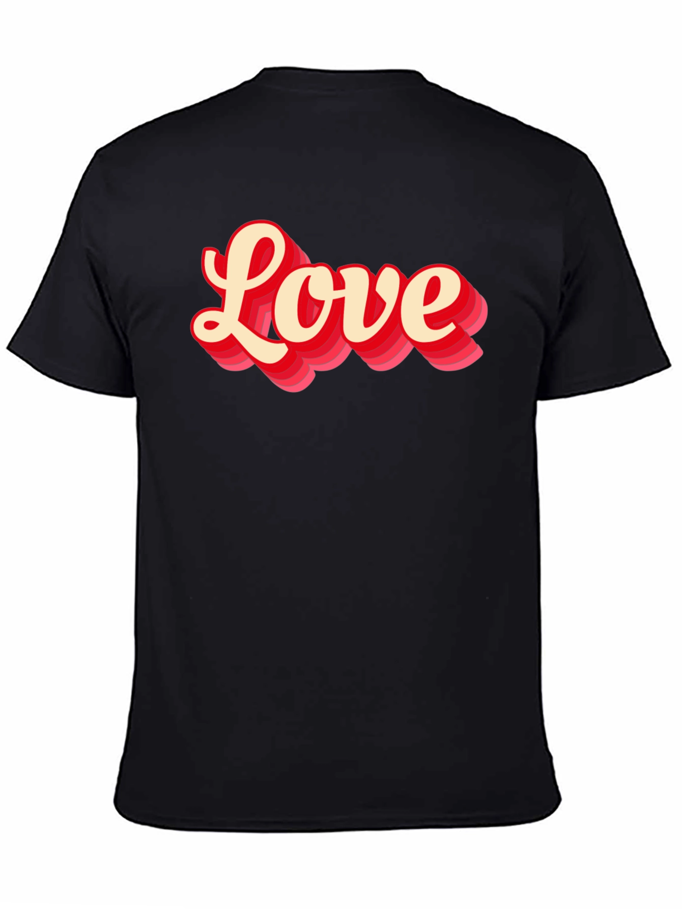 Love Graphic T-Shirt - Retro Style