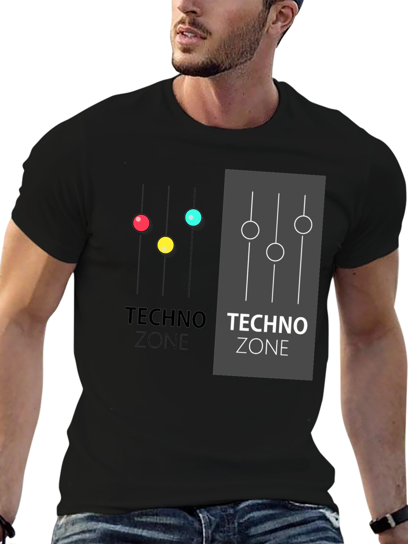Techno Zone Graphic T-Shirt