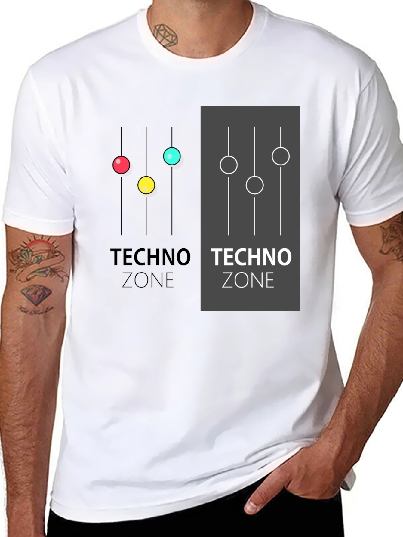 Techno Zone Graphic T-Shirt