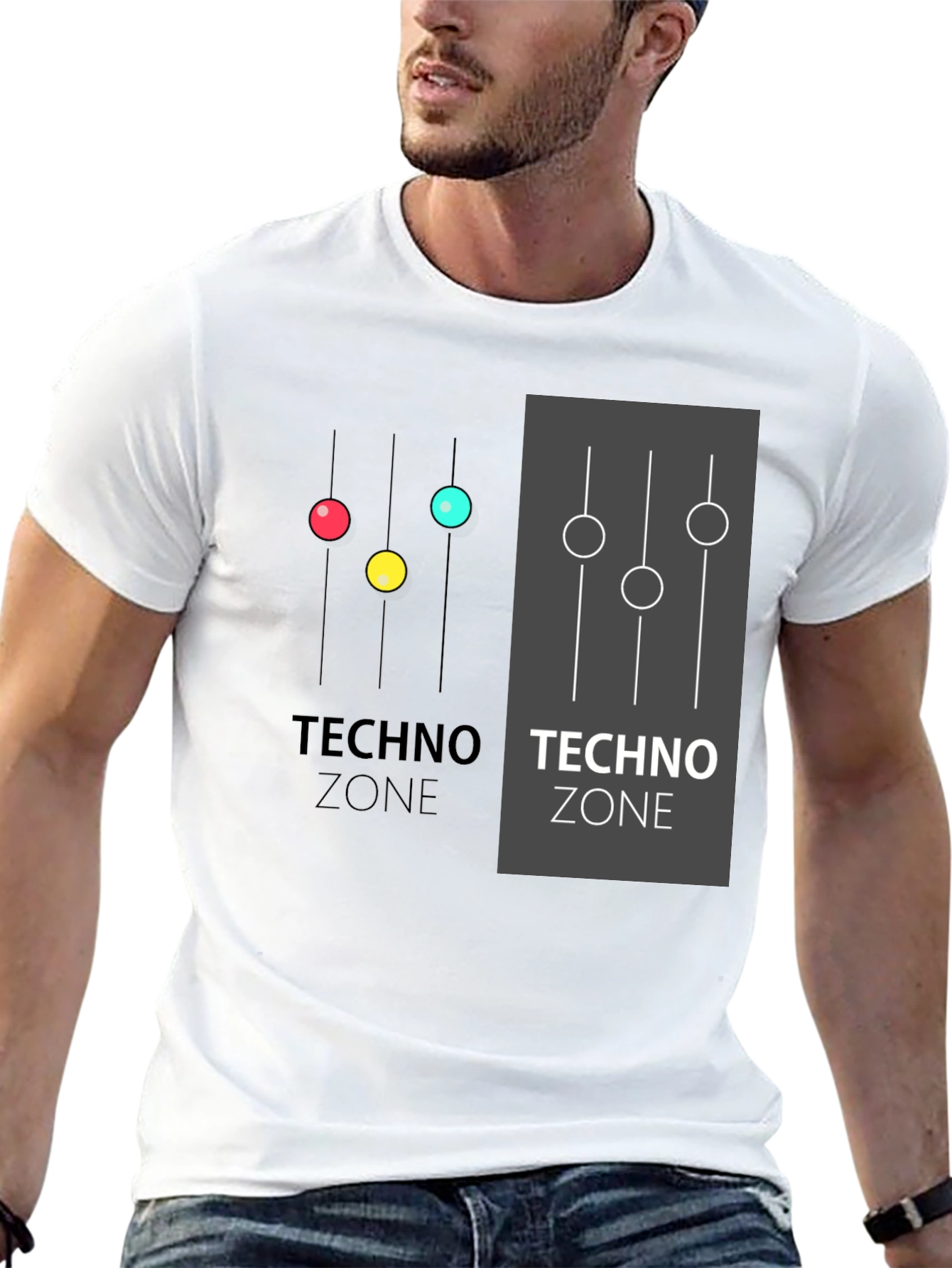 Techno Zone Graphic T-Shirt