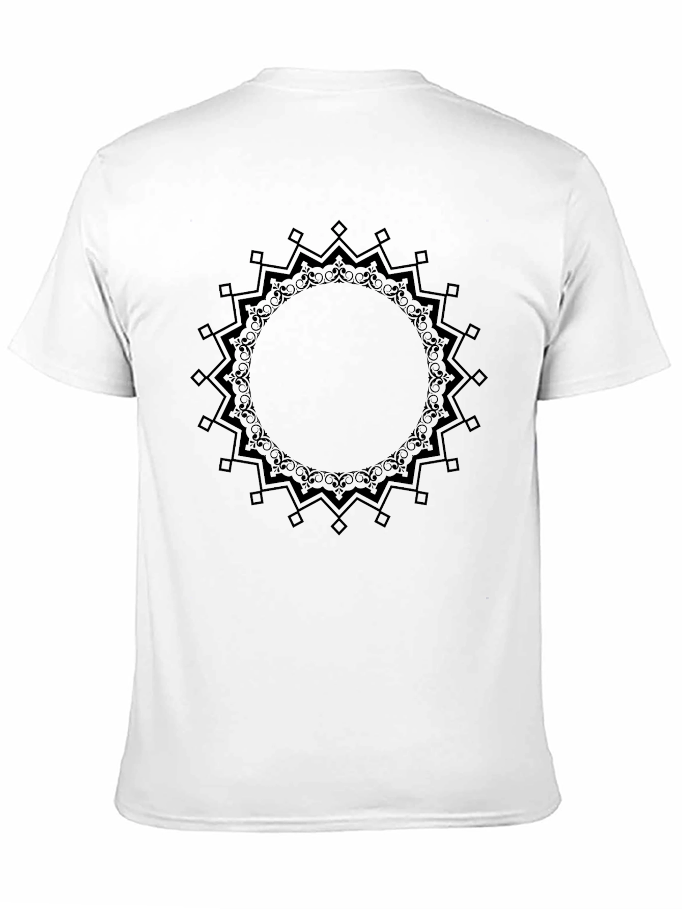 Black Mandala Graphic Tee