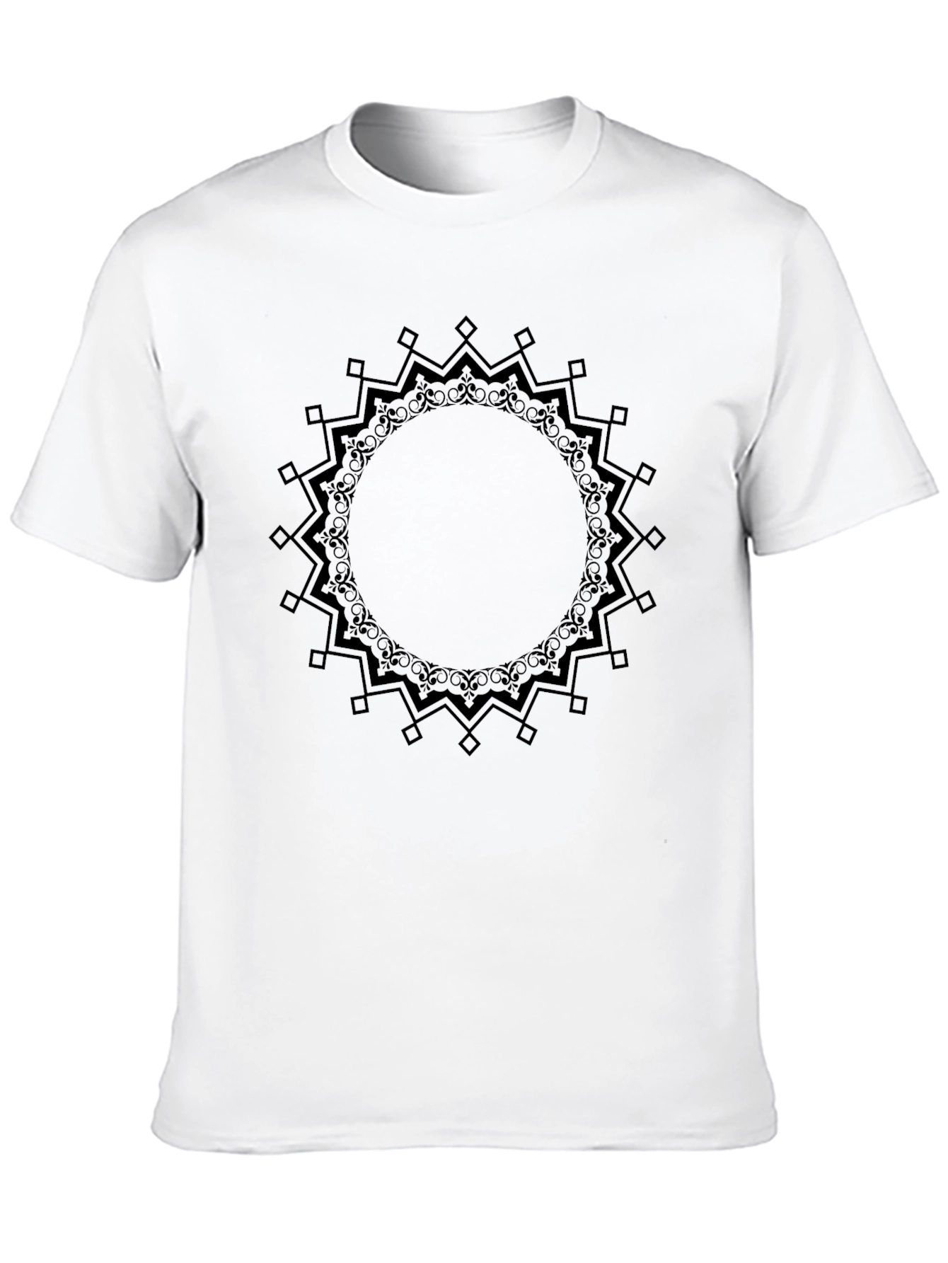 Black Mandala Graphic Tee