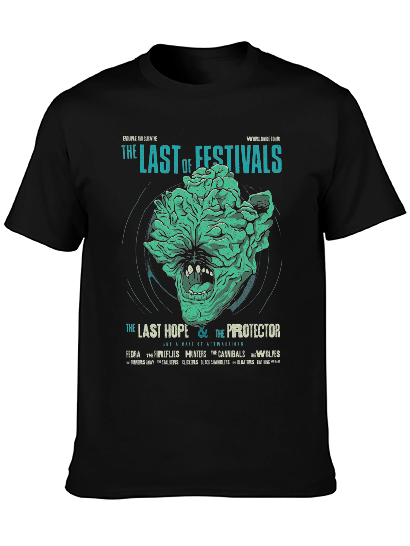 The Last of Us Inspired Festival T-Shirt