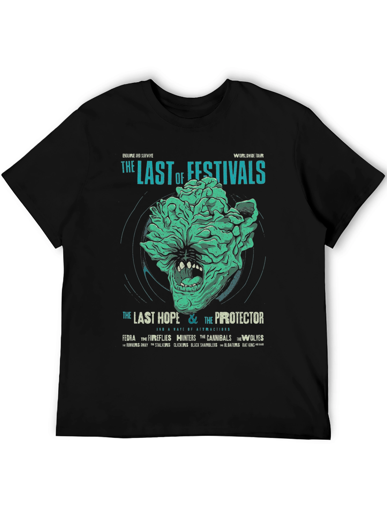 The Last of Us Inspired Festival T-Shirt