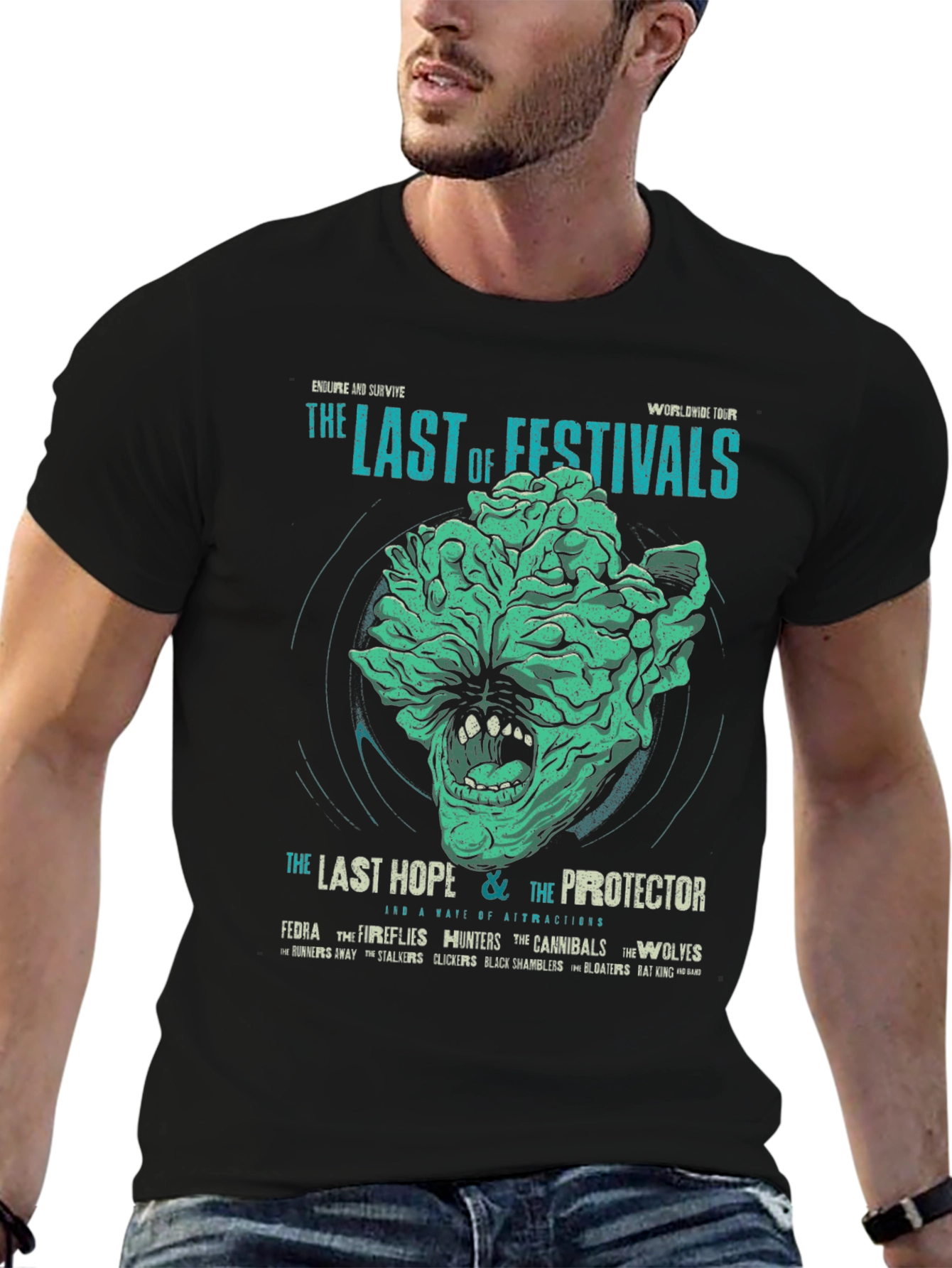The Last of Us Inspired Festival T-Shirt