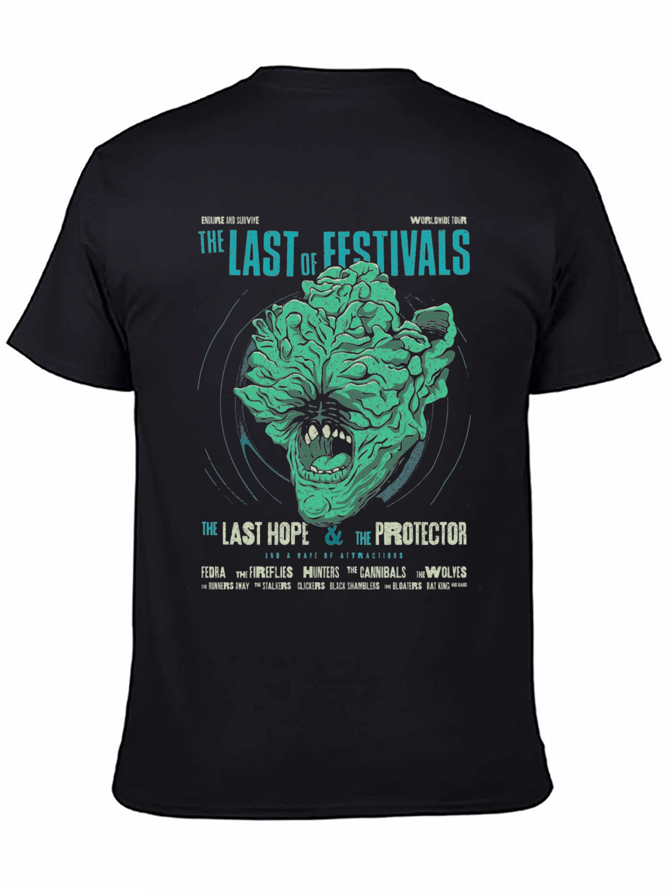The Last of Us Inspired Festival T-Shirt