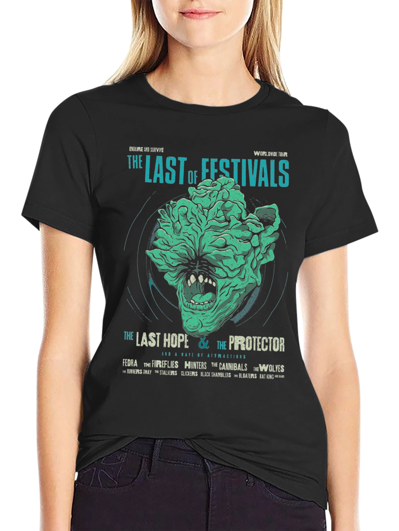 The Last of Us Inspired Festival T-Shirt
