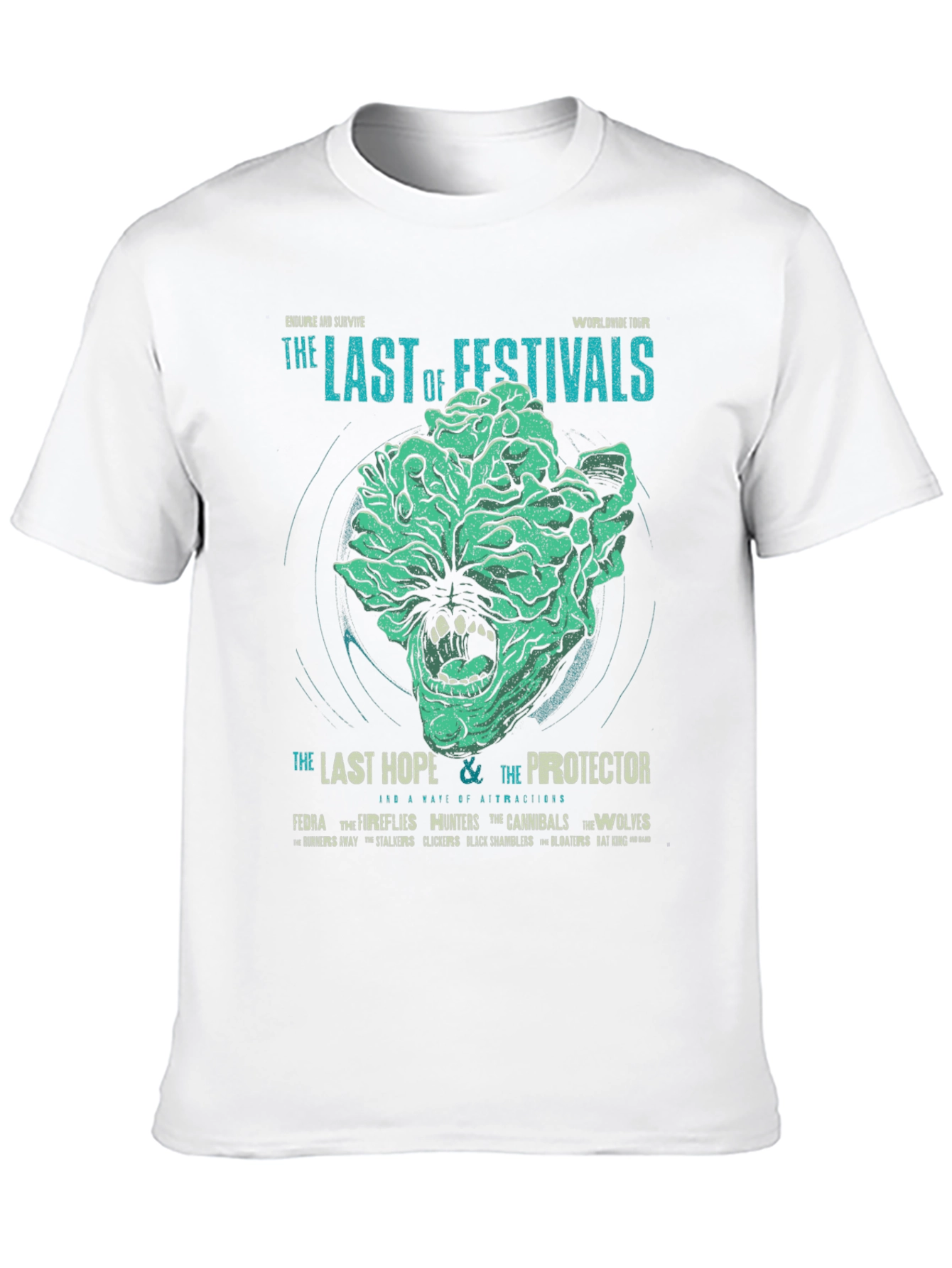 The Last of Us Inspired Festival T-Shirt