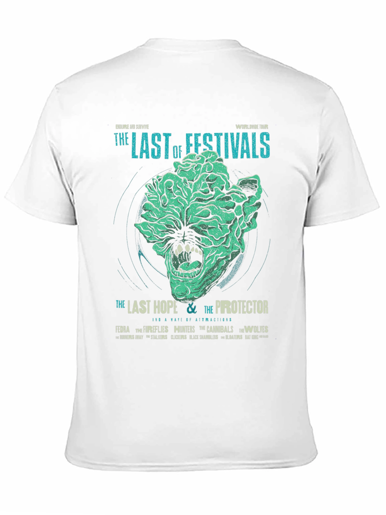 The Last of Us Inspired Festival T-Shirt
