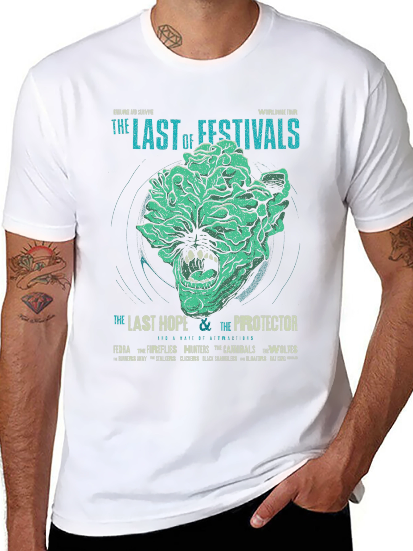 The Last of Us Inspired Festival T-Shirt