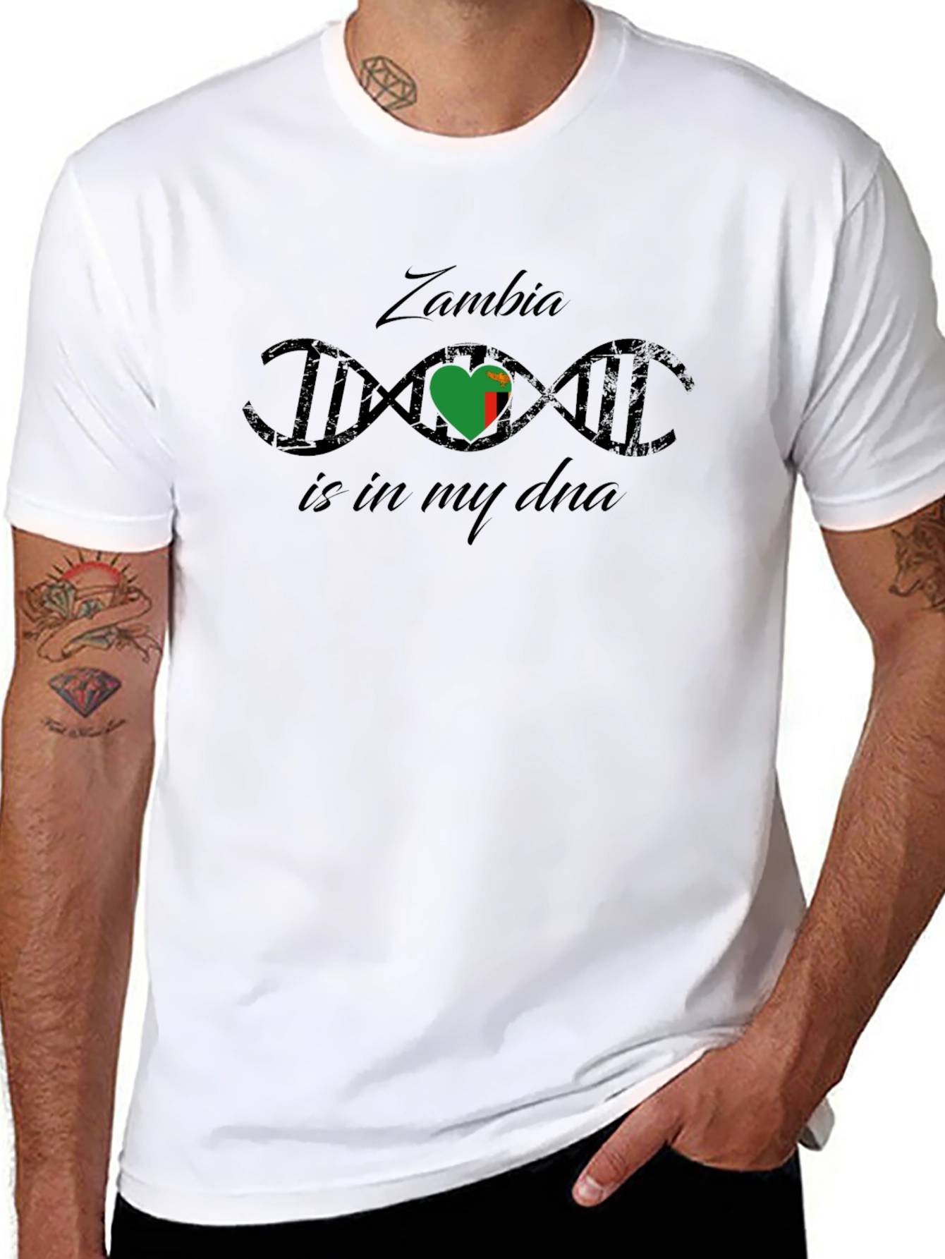 Zambia Is In My DNA T-Shirt