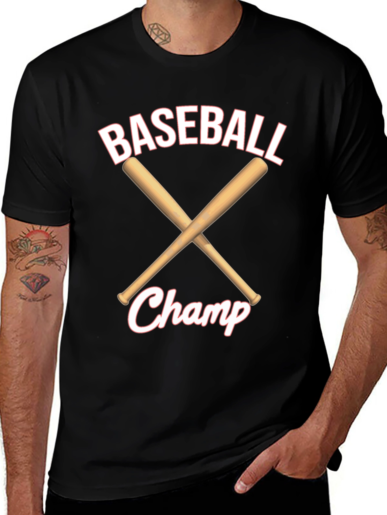 Baseball Champ Graphic T-Shirt