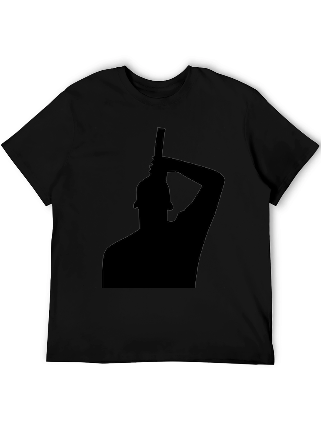 Silhouette Graphic Black T-Shirt