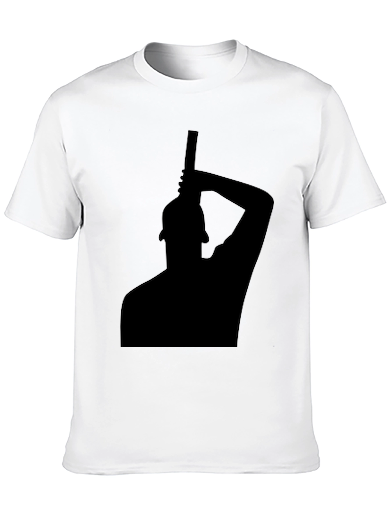 Silhouette Graphic Black T-Shirt