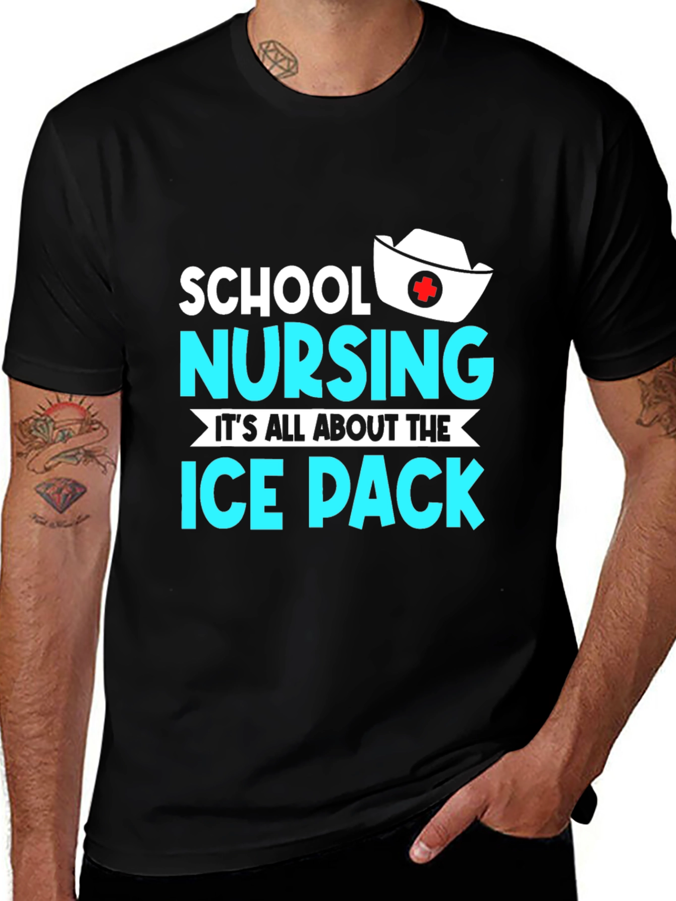 School Nursing Ice Pack T-Shirt
