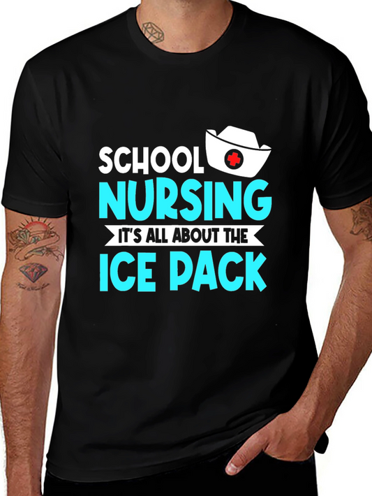 School Nursing Ice Pack T-Shirt