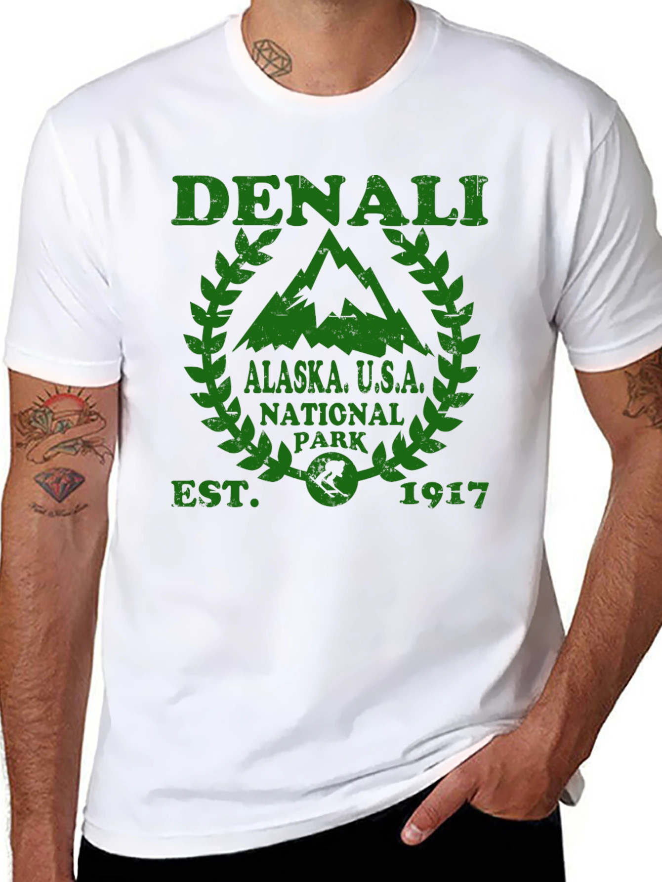 Denali National Park T-Shirt - Alaska USA