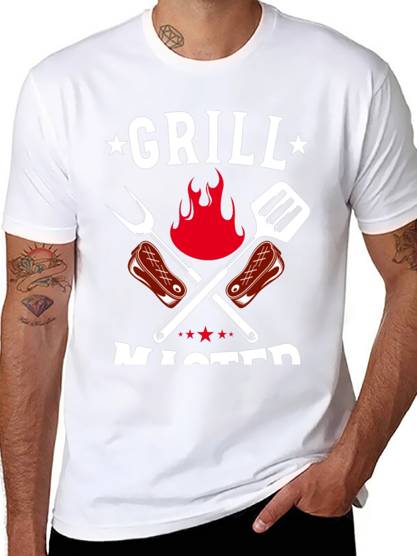 Grill Master Graphic T-Shirt - BBQ Perfection