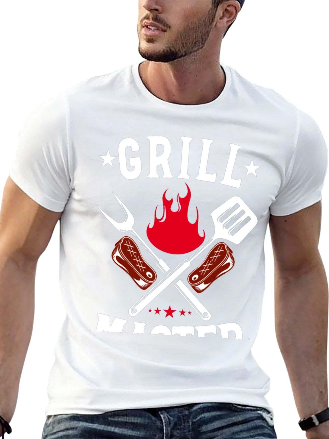 Grill Master Graphic T-Shirt - BBQ Perfection
