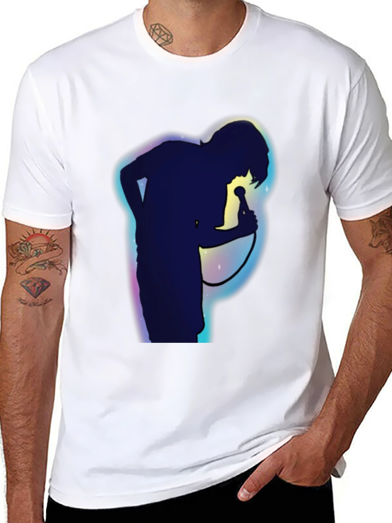 Singer Silhouette Graphic Tee