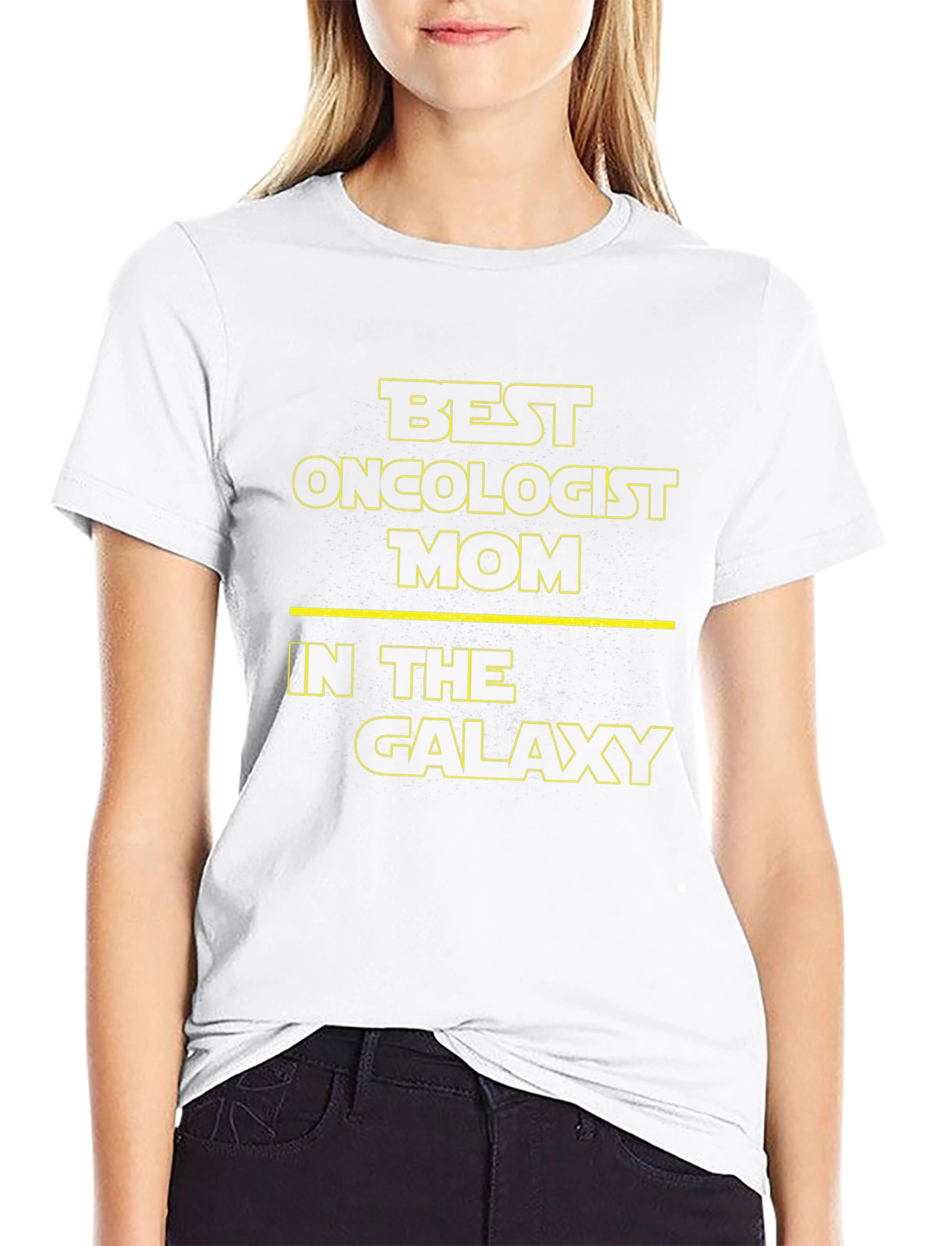 Best Oncologist Mom T-Shirt - Star Wars Style