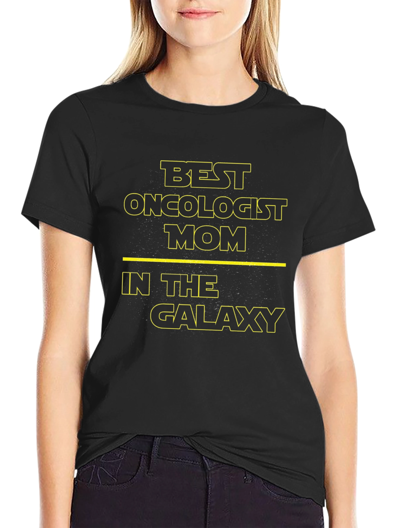 Best Oncologist Mom T-Shirt - Star Wars Style