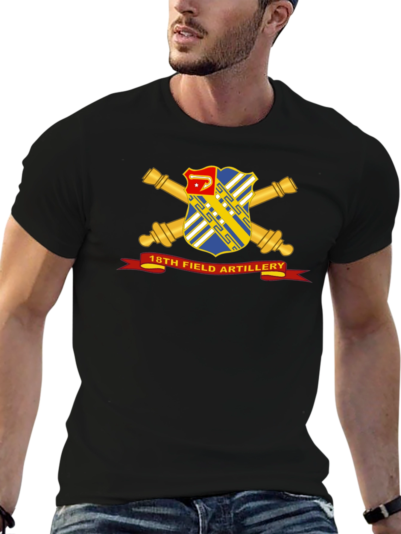 18th Field Artillery T-Shirt - Military Pride