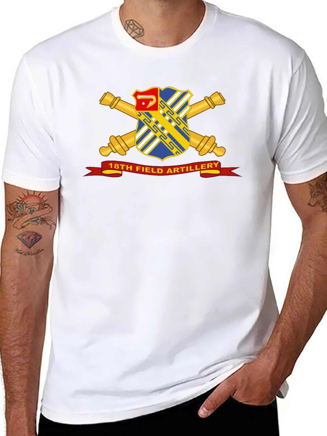 18th Field Artillery T-Shirt - Military Pride