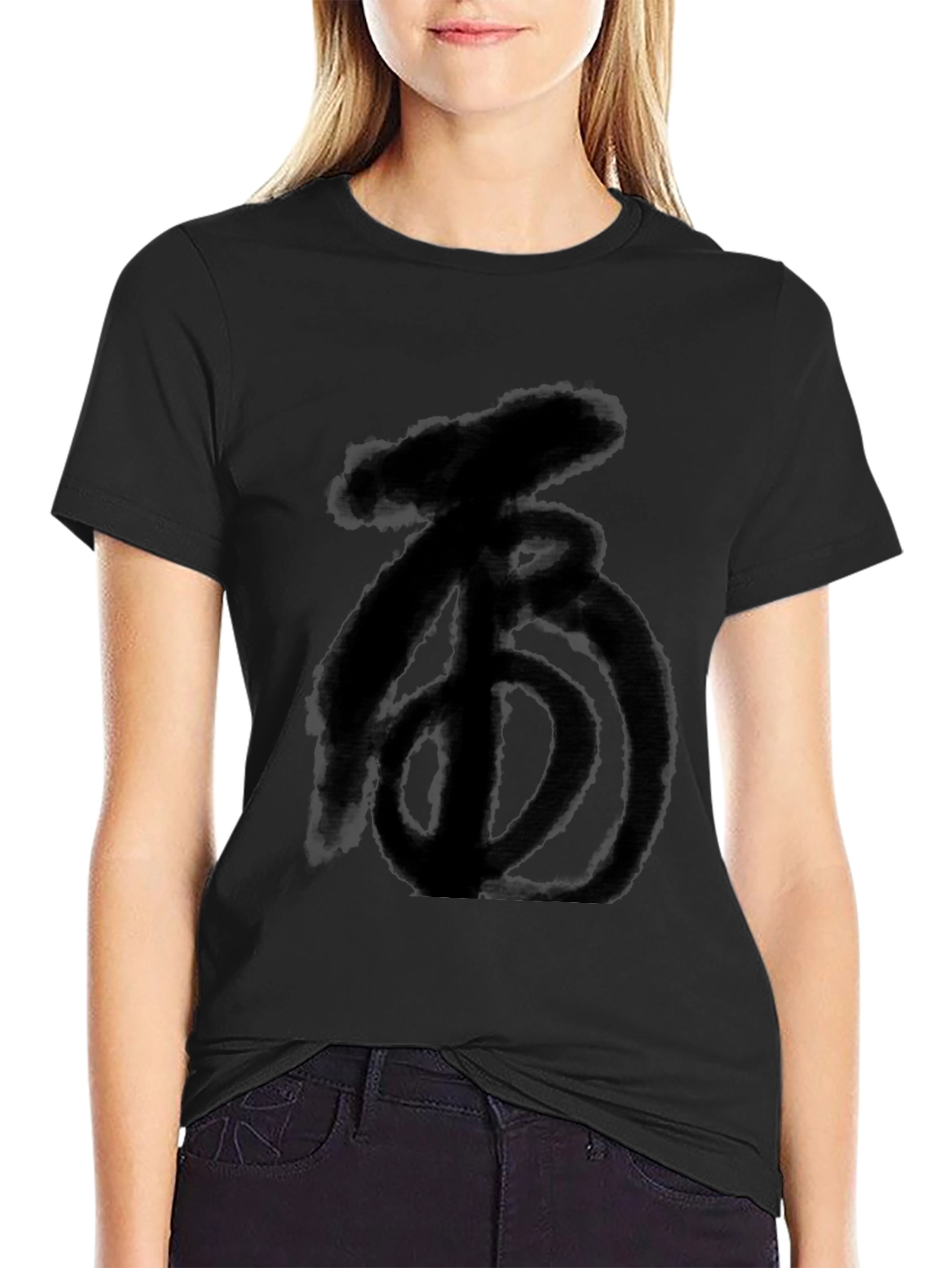 Unique Graphic Black T-Shirt