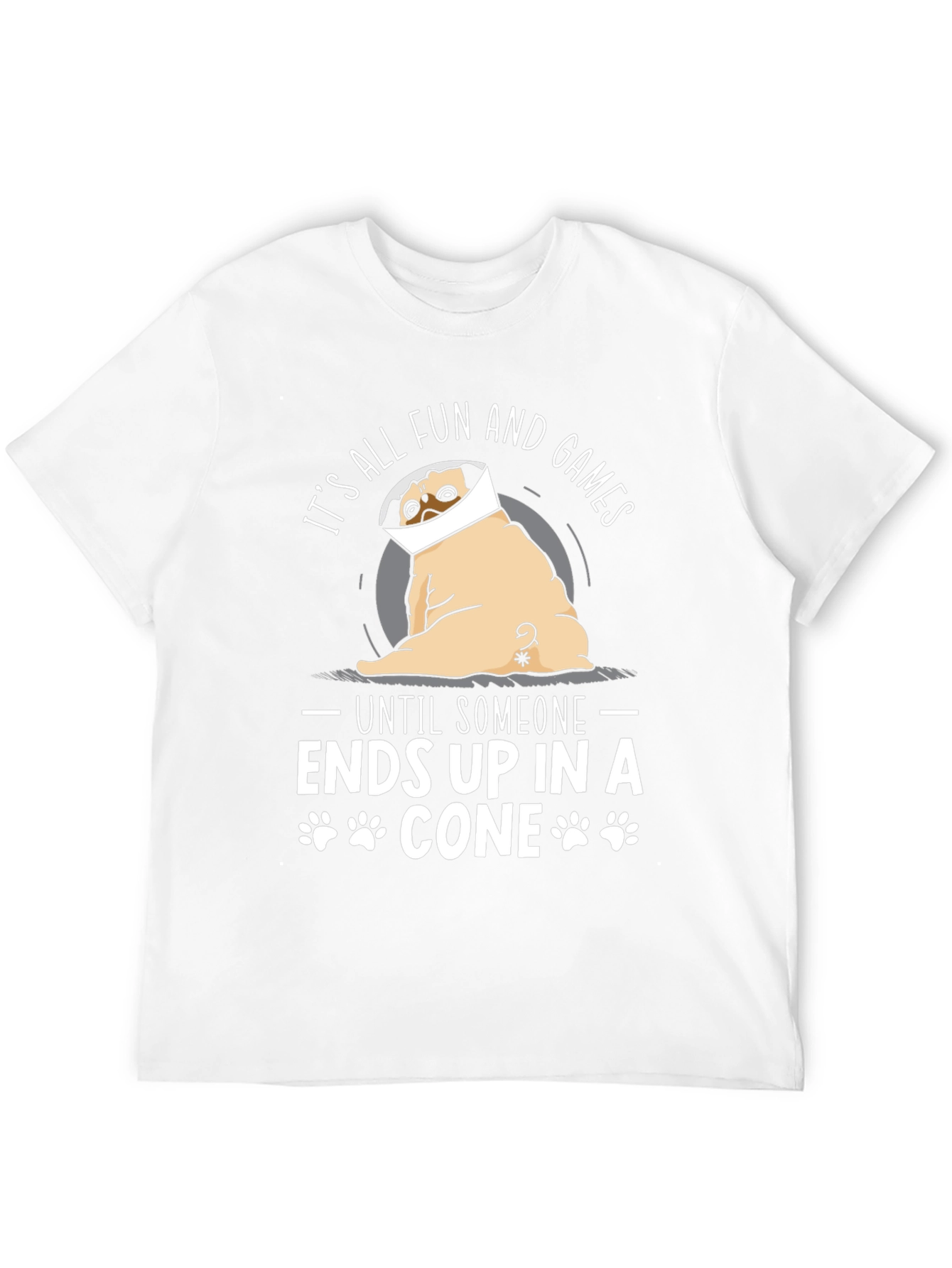 Funny Dog Cone T-Shirt