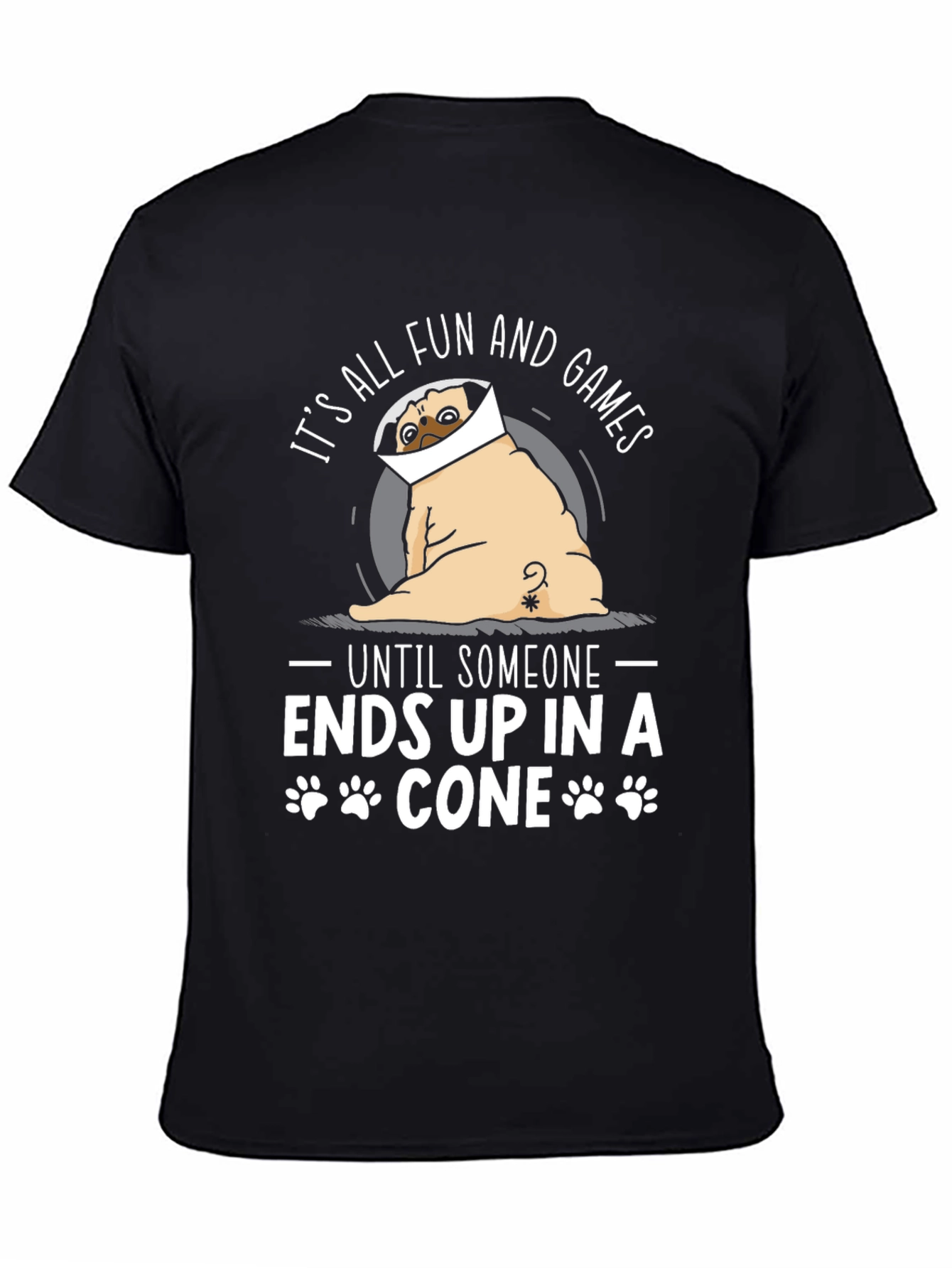 Funny Dog Cone T-Shirt