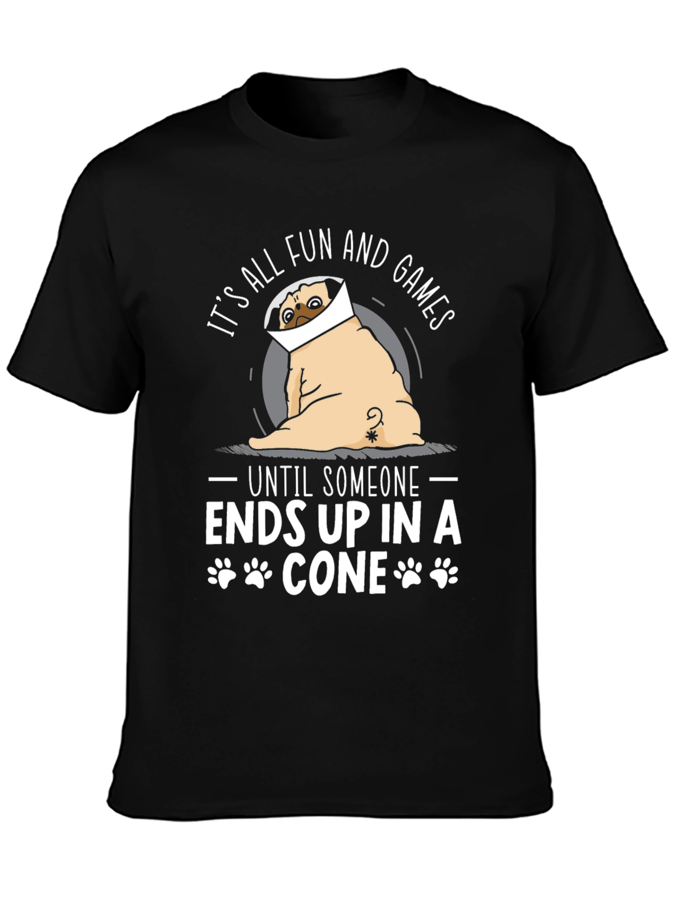 Funny Dog Cone T-Shirt