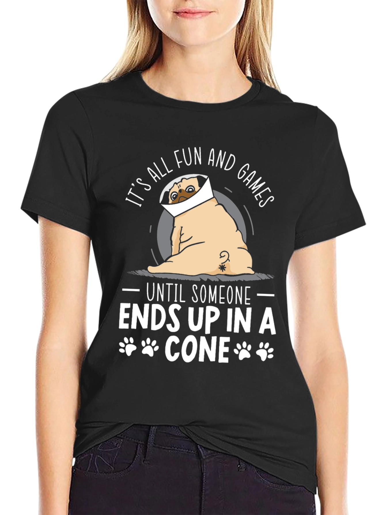 Funny Dog Cone T-Shirt