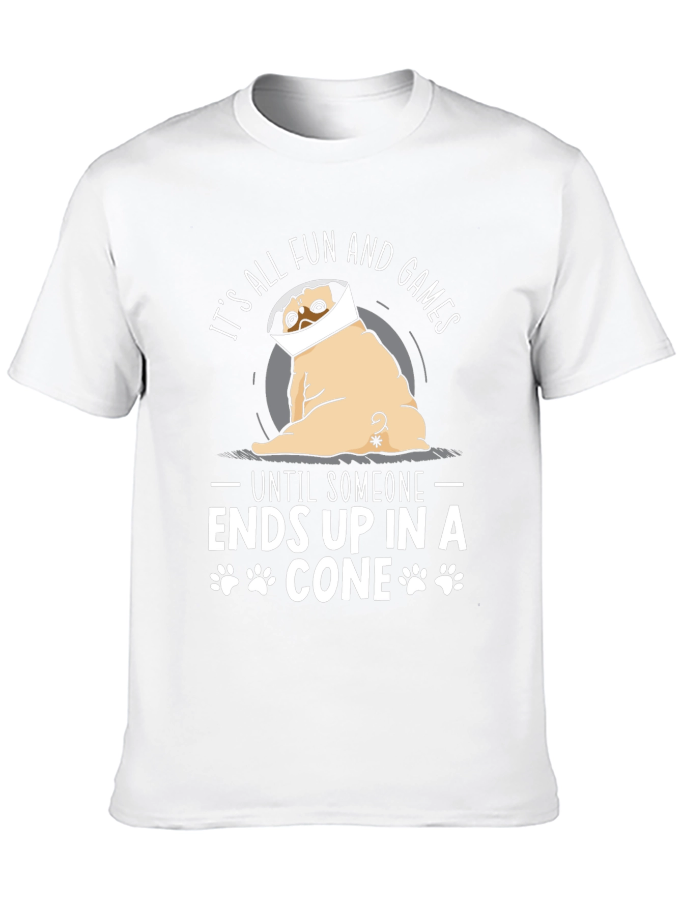 Funny Dog Cone T-Shirt