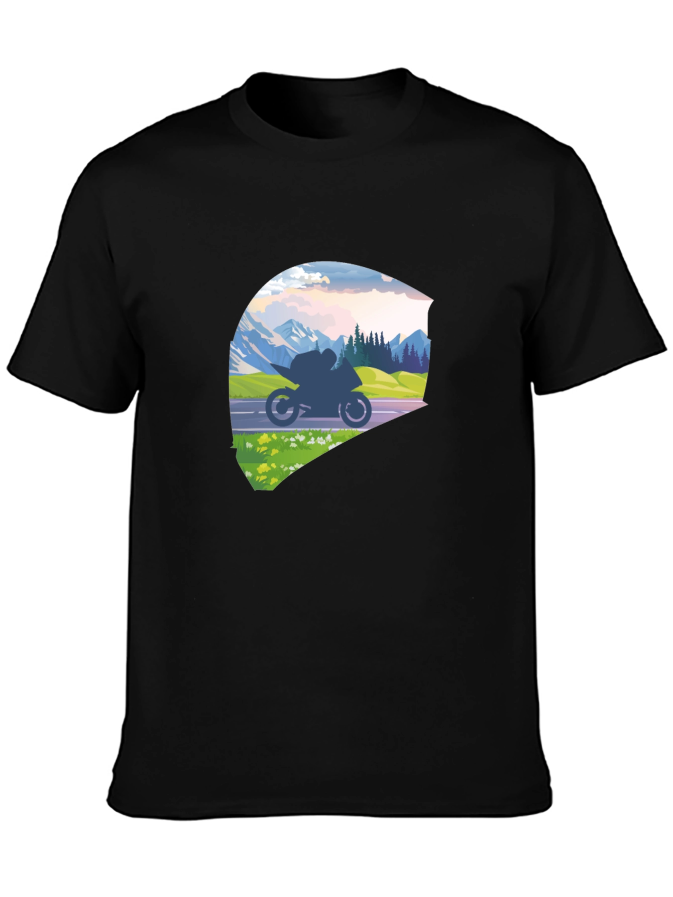 Motorcycle Ride Graphic Tee