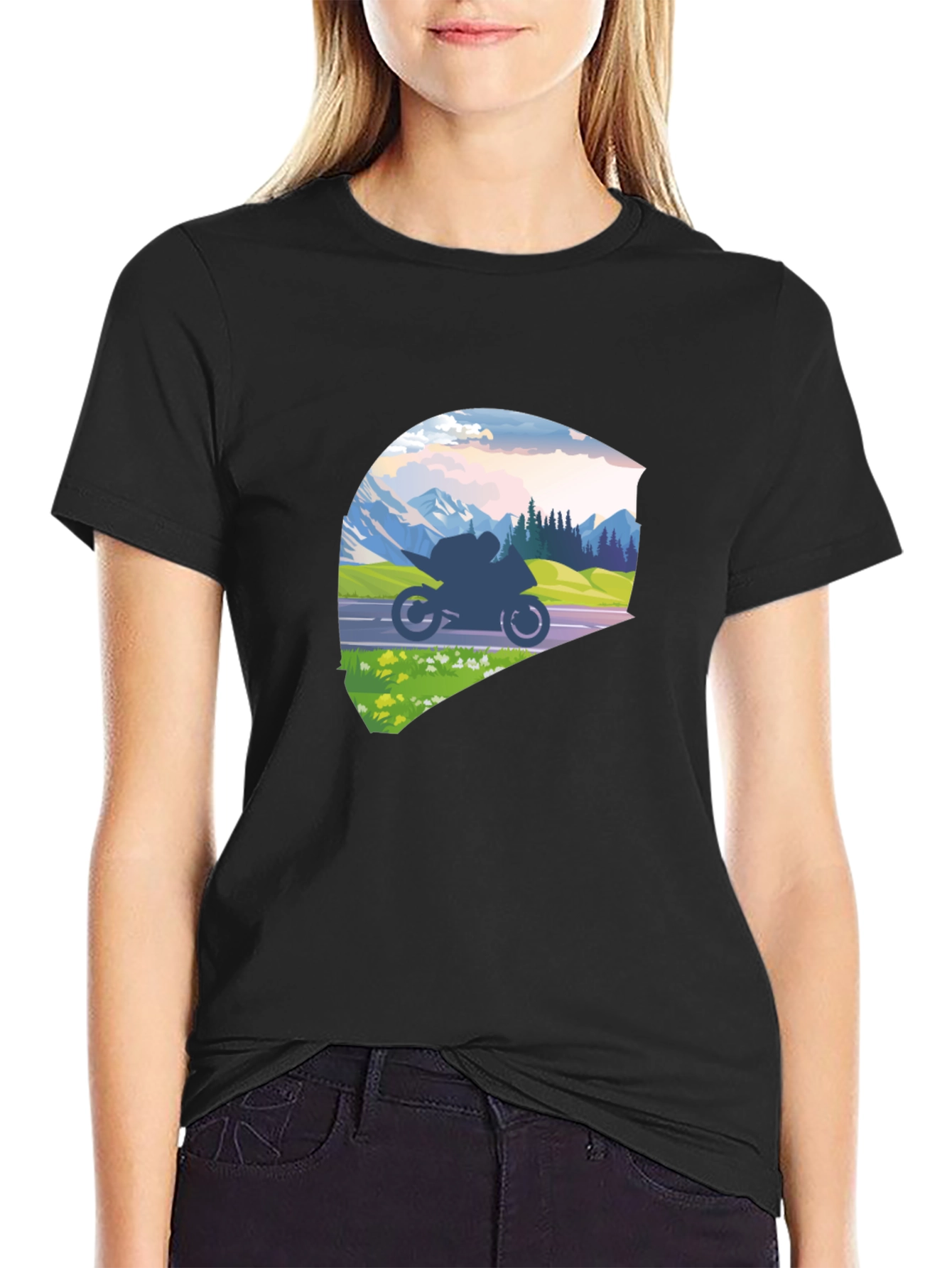 Motorcycle Ride Graphic Tee