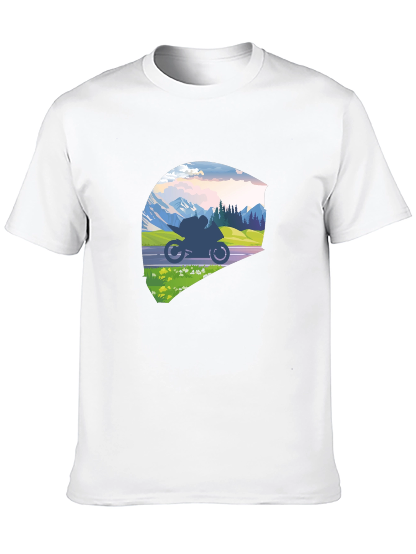 Motorcycle Ride Graphic Tee