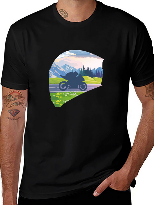 Motorcycle Ride Graphic Tee