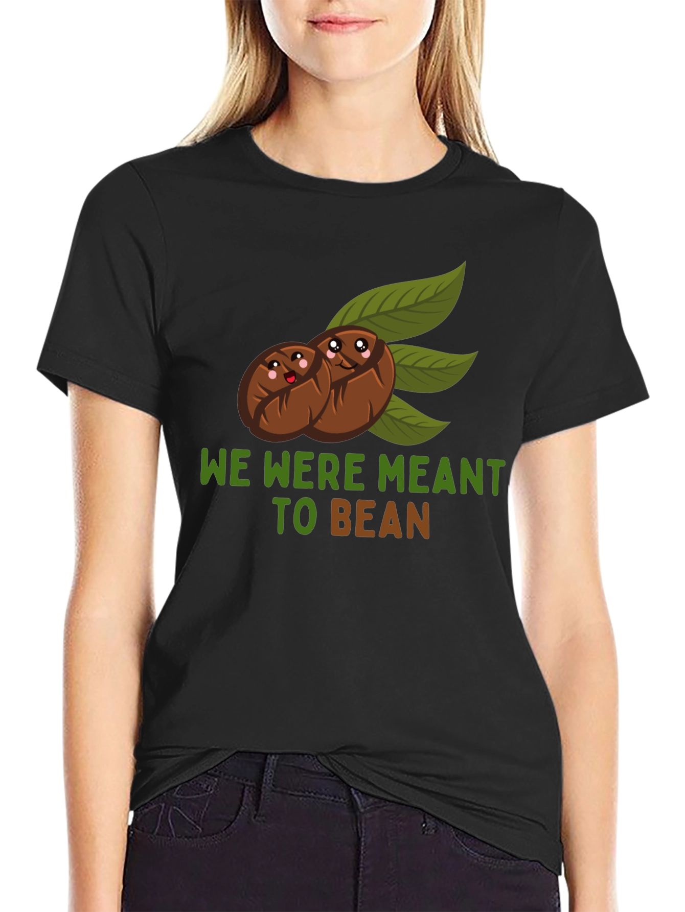 Coffee Bean Pun Graphic T-Shirt