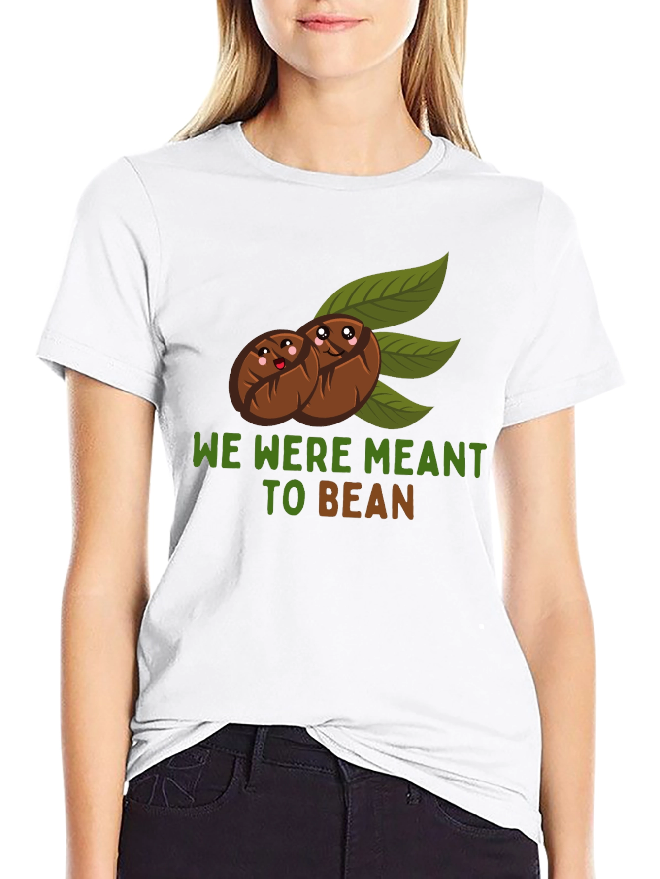 Coffee Bean Pun Graphic T-Shirt