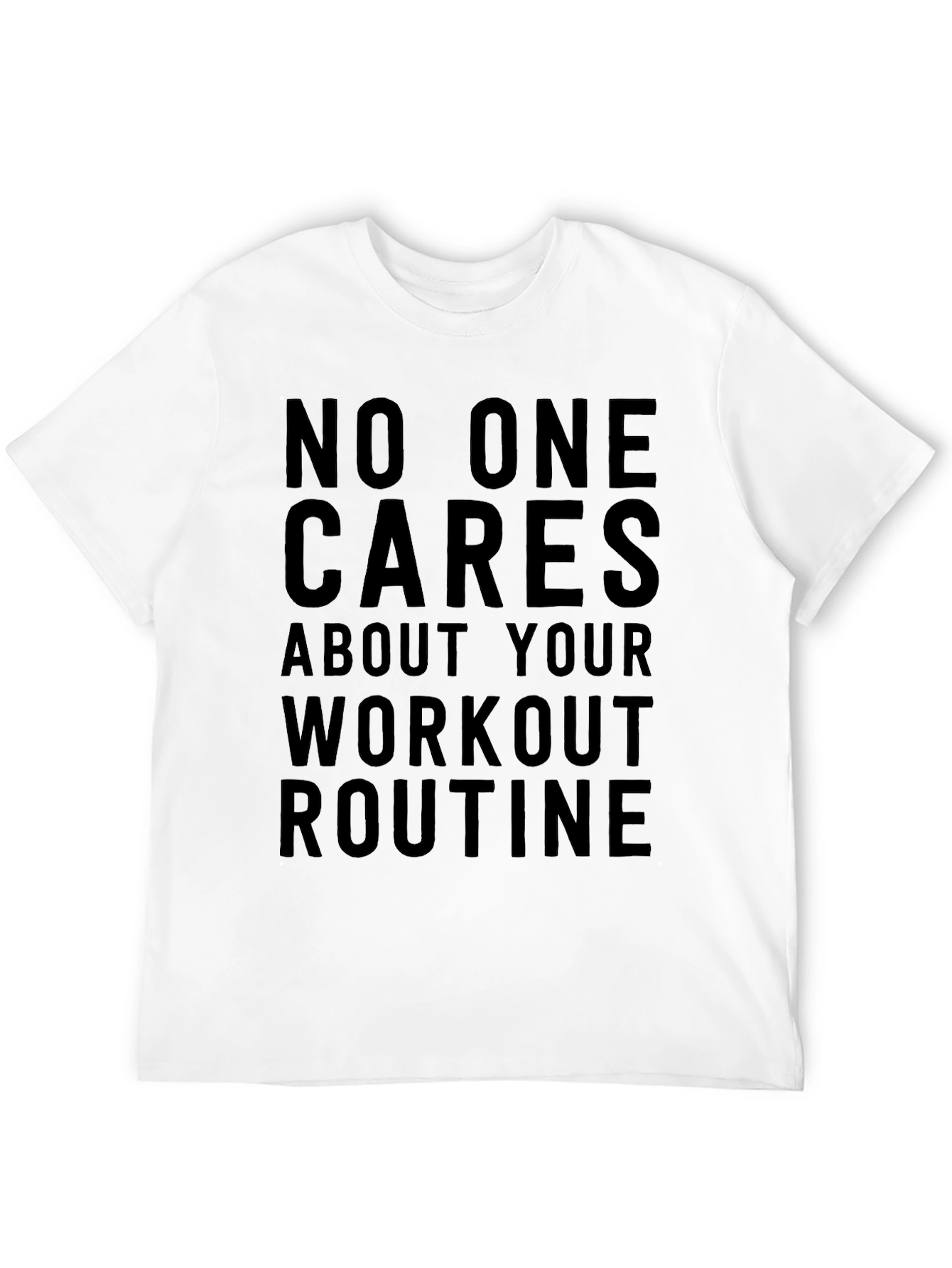 Workout Routine Sarcastic Graphic Tee